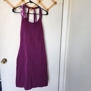 Athleta L scarlet athletic dress used good condition.
